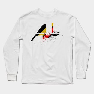 vintage typo AJJ Long Sleeve T-Shirt